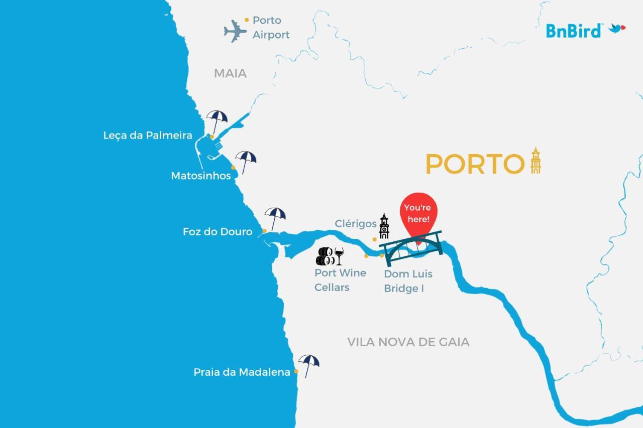 Camoes Downtown With Parking Apartment Porto Bagian luar foto
